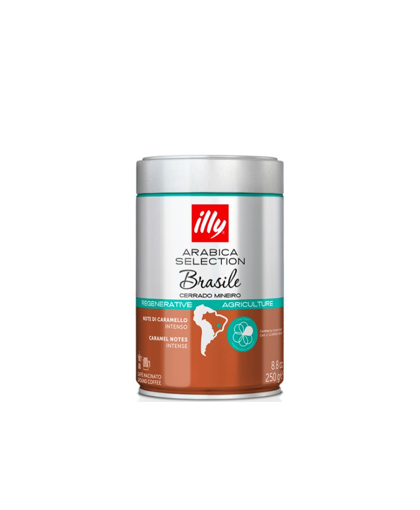ILLY - Caffè macinato Arabica Selection Brasile Cerrado Mineiro - 250g
