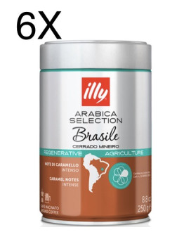 ILLY - Caffè macinato Arabica Selection Brasile Cerrado Mineiro - 250g
