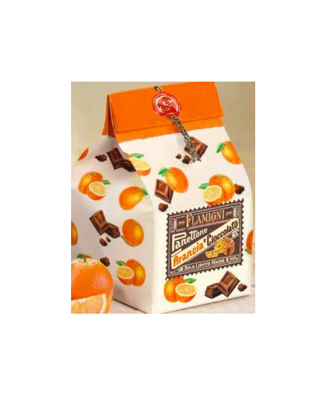 Flamigni - Panettone Arancia e Cioccolato - 500g Flamigni - Panettone Arancia e Cioccolato - 500g