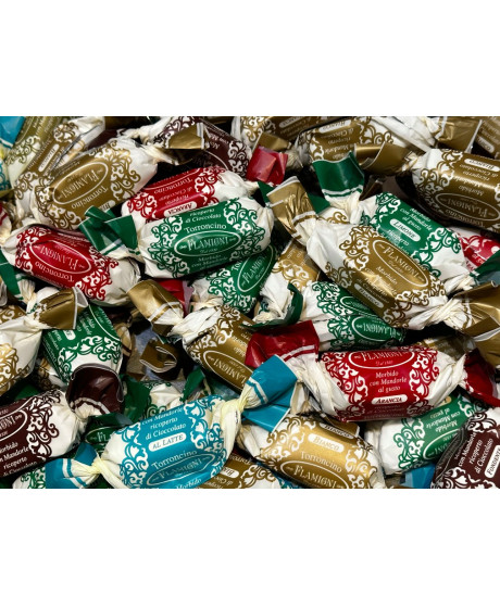Flamigni - Torroncini Morbidi Assortiti - 100g Flamigni - Torroncini Morbidi Assortiti - 100g