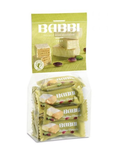 Babbi - Babbino Pistachio - Bag Dolci Pensieri - 12 pieces - 132g