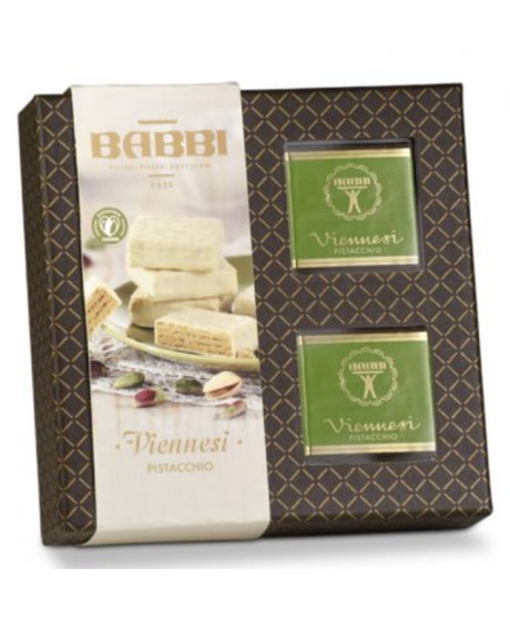 Babbi - Viennesi Pistachio - De Luxe Edition - 4 Pieces - 80g