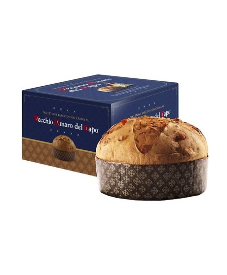 Caffo - Panettone con crema al Vecchio Amaro del Capo - 900g
