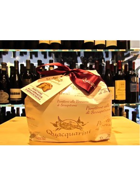 Quacquarini - Panettone Craft with wine "Vernaccia di Serrapetrona" - 6 x 1000g