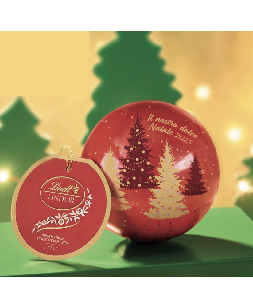 Lindt - Lindor Milk - 88g - Christmas Ball