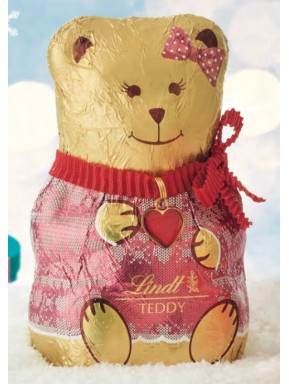 Lindt - Female Teddy Bear - Milk Chocolate - 100g