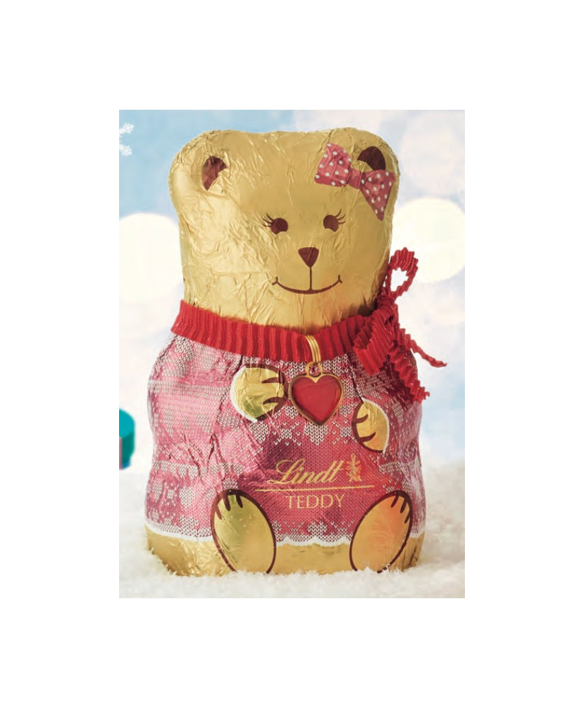 Lindt - Female Teddy Bear - Milk Chocolate - 100g