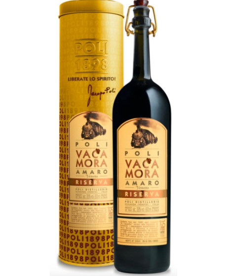 Poli - Vaca Mora Riserva - Amaro Veneto - Gift Box - 70cl