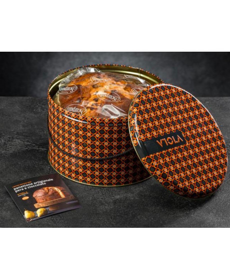 Scarpato - Panettone Craft with beer "Viola" - Pear and Chocolate - 1000g Scarpato - Panettone Craft with beer "Viola" - Pear and Chocolate - 1000g