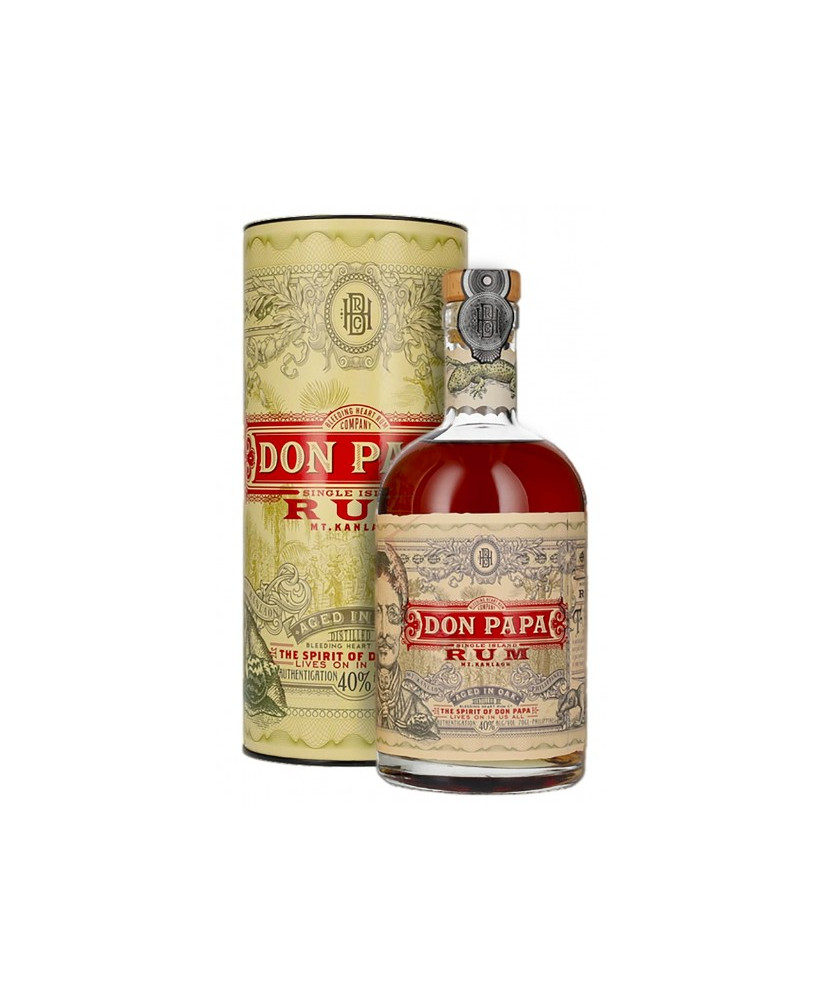 (3 BOTTIGLIE) Rum Don Papa - 7 Anni - Astucciato - 70cl