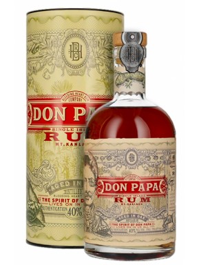 (3 BOTTLES) Rum Don Papa - 7 years - gift box 70cl.