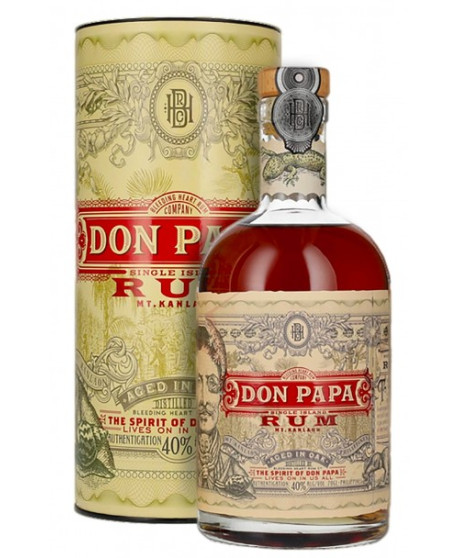 Shop online Don Papa is a premium aged small batch rum from the isle of Negros Occidental, the Philippines. Distilled from some Shop online Don Papa is a premium aged small batch rum from the isle of Negros Occidental, the Philippines. Distilled from some