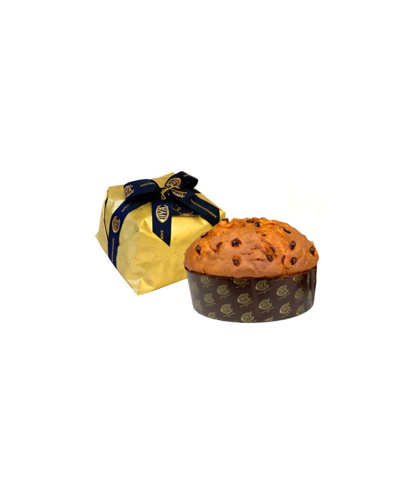 Cova - Panettone con Gocce di Cioccolato Fondente - 1000g