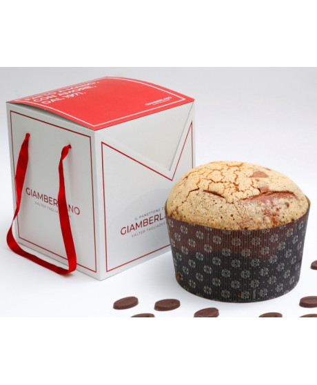 Giamberlano - Panettone Sandrone - Cioccolato e Ciliegie - 1000g Giamberlano - Panettone Sandrone - Cioccolato e Ciliegie - 1000g