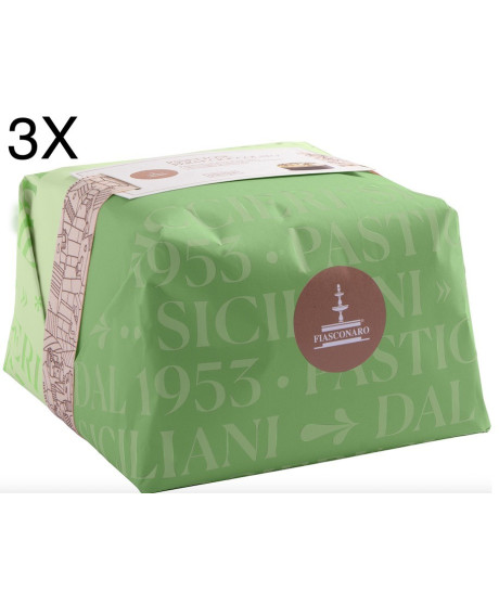 (3 PANETTONI X 1000g) Fiasconaro - Pera e Cioccolato