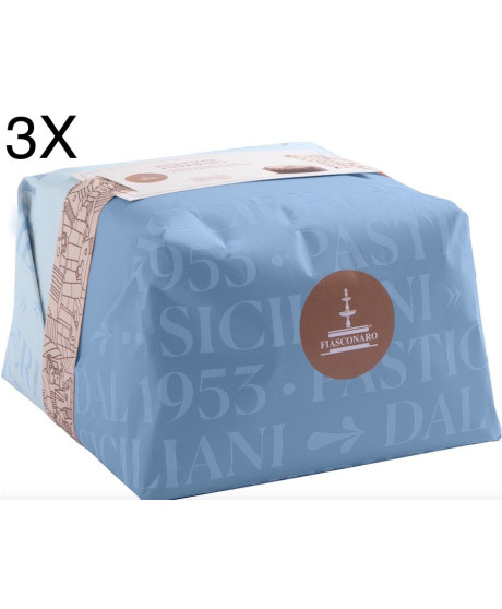 (3 PANETTONI X 1000g) Fiasconaro - Pandorato