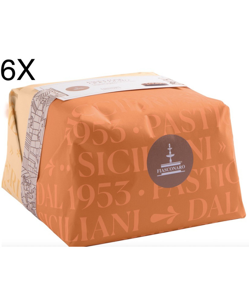 (6 PANETTONI X 1000g) Fiasconaro - Cioccolato