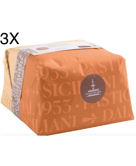 (3 PANETTONI X 1000g) Fiasconaro - Cioccolato