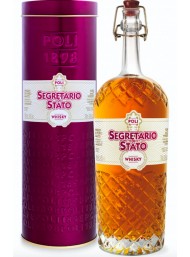 Poli - Segretario di Stato - Whisky Pure Malt - 5 Anni - Affinato in botti di Amarone - 70cl