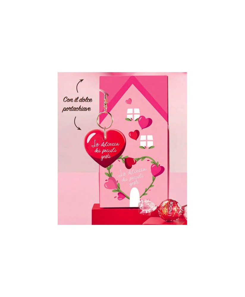 Lindt - keychain Lindor - Valentine's day - 125g