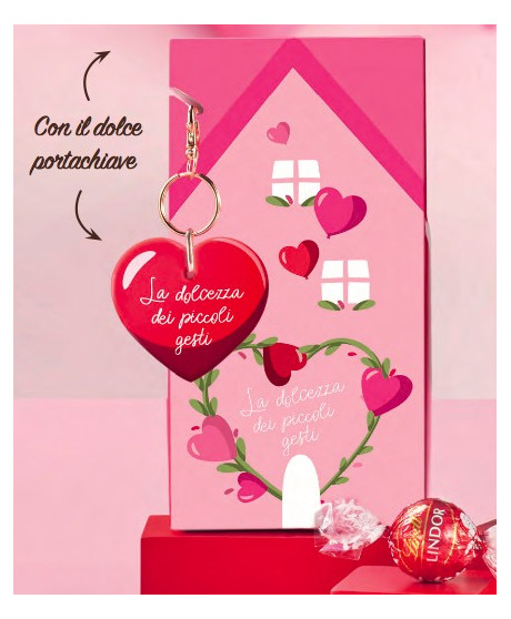 Lindt - keychain Lindor - Valentine's day - 125g