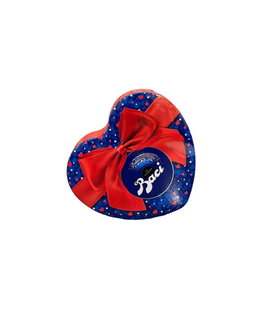 Vendita online scatola di metallo a forma di cuore per San Valentino Baci Perugina, al miglior prezzo. Shop confezioni Perugina.