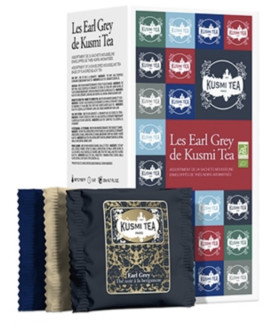 Vendita online selezione Tè Kusmi Earl Grey. Te Nero. Tea in filtri. Tè Francese di qualità in scatola. Shop on-line Kusmi