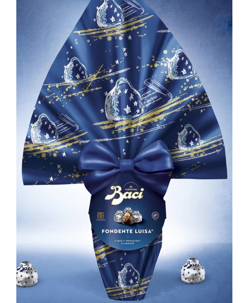 Online sales Easter eggs MADE IN ITALY Baci Perugina chocolate extra dark with hazelnuts. Shop online egg chocolate with cocoa a