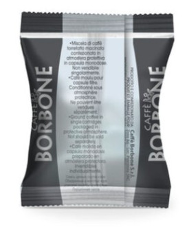 Caffè Borbone - 50 Capsule Respresso Miscela NERA - Compatibili con macchine ad uso domestico Nespresso