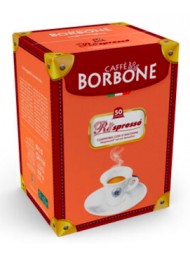 Caffè Borbone - 50 Capsule Respresso Miscela NERA - Compatibili con macchine ad uso domestico Nespresso