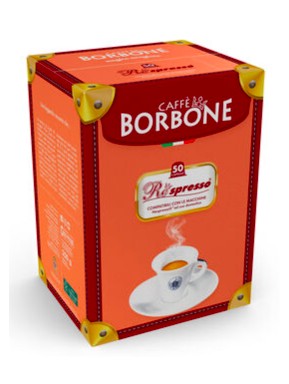 Caffè Borbone - 50 Capsules Compatible with Nespresso domestic machines GOLD Blend