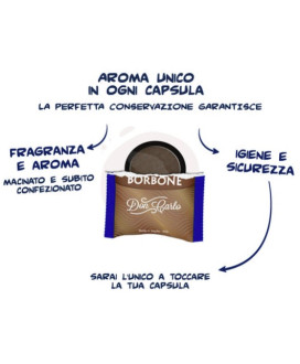 Caffè Borbone - 50 Capsule Don Carlo Miscela ROSSA - Compatibili con macchine a marchio Lavazza  "A Modo Mio"