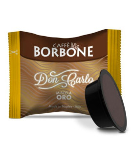 Caffè Borbone - 50 Capsule Don Carlo Miscela ROSSA - Compatibili con macchine a marchio Lavazza  "A Modo Mio"