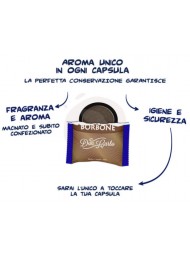 Caffè Borbone - 50 Capsules Don Carlo BLU Blend - Compatible with Lavazza "A Modo Mio" brand machines