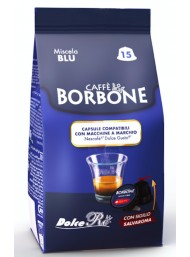 Caffè Borbone - 15 Capsule Miscela BLU - Compatibili con macchine "Nescafè", "Dolce Gusto"