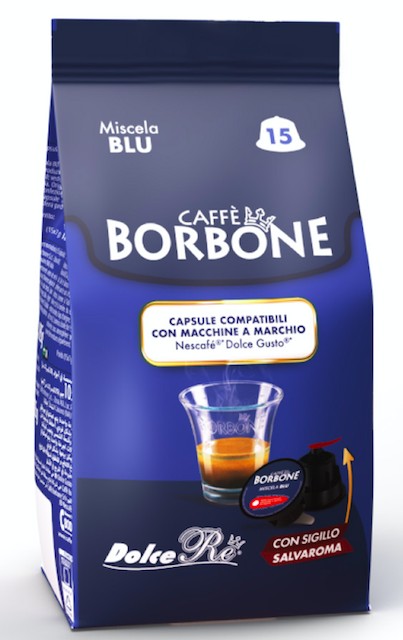 Caffè Borbone Capsule BLU Compatibili Nescafè Dolce Gusto