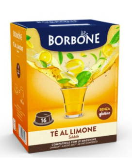 Caffè Borbone - 16 Capsules - lemon tea - Compatible with Lavazza "A Modo Mio" brand machines