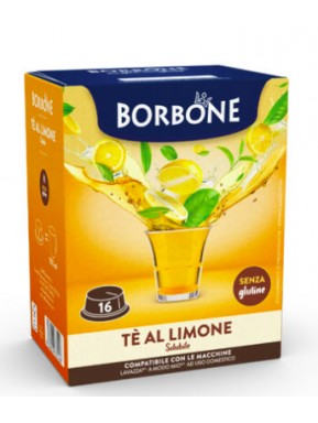 Caffè Borbone - 16 Capsules - lemon tea - Compatible with Lavazza "A Modo Mio" brand machines