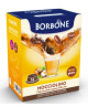 Caffè Borbone - 16 Capsules - NOCCIOLINO - Compatible with Lavazza "A Modo Mio" brand machines