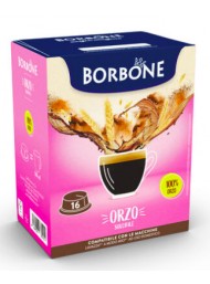 Caffè Borbone - 16 Capsule - Orzo - Compatibili con macchine a marchio Lavazza  "A Modo Mio"