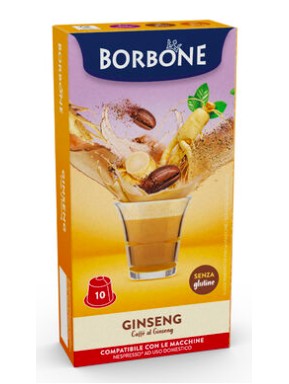 Caffè Borbone - 50 Capsules Compatible with Nespresso domestic machines BLACK Blend