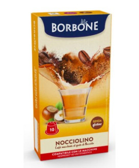 Caffè Borbone - 10 Capsules GINSENG - Compatible with Nespresso domestic machines