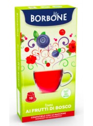 Caffè Borbone - 10 Capsule Respresso frutti di bosco - Compatibili con macchine ad uso domestico Nespresso