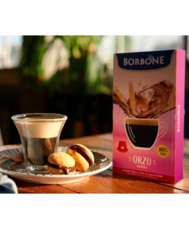 Caffè Borbone - 10 Capsule Respresso ORZO  - Compatibili con macchine ad uso domestico Nespresso