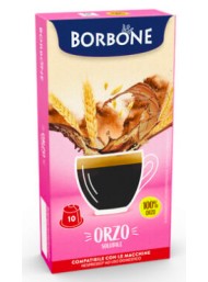 Caffè Borbone - 10 Capsule Respresso ORZO  - Compatibili con macchine ad uso domestico Nespresso