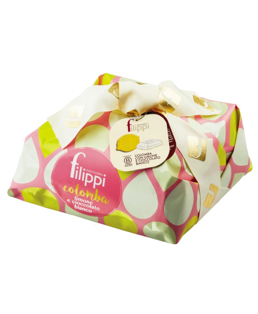 Buy online Filippi Pastry Shop, Italian Easter Cake with candied fruit, chocolate, cherry. Sale online homemade colomba