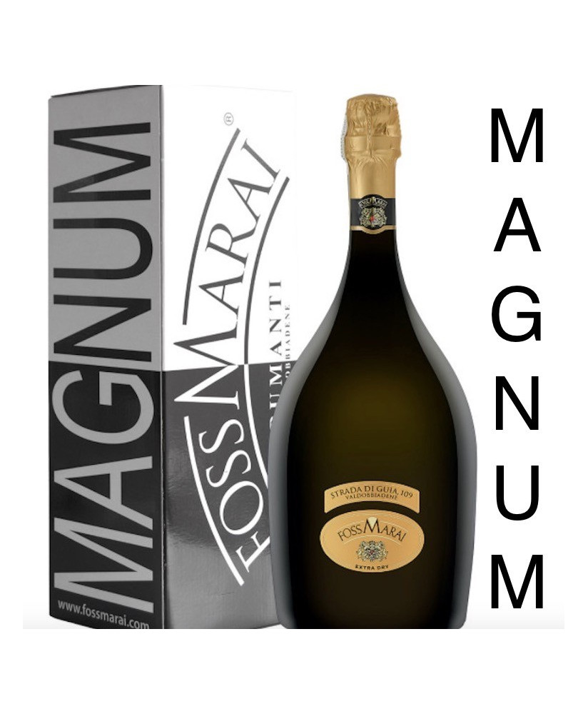 Shop online Foss Marai Extra Dry Strade di Guia Magnum. Best price online italian sparkling wine Valdobbiadene