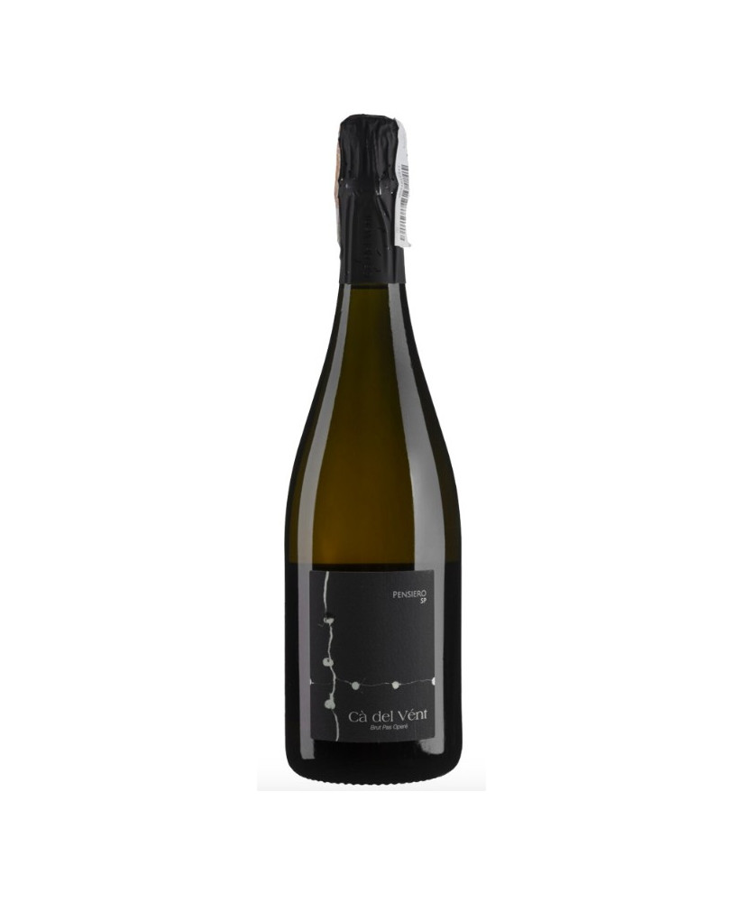 Cà Del Vent - Brut Pas Opere 2018 - PENSIERO - Vino Spumante di Qualità - 75CL