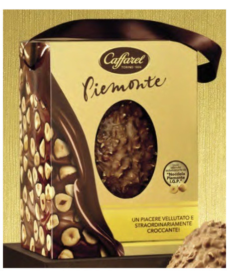 Vendita online Uova Caffarel al latte con nocciole Piemonte I.G.P. Shop on line uovo Caffarel nocciolato al latte, con granella