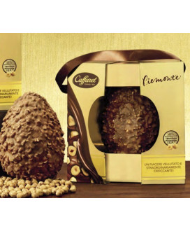Vendita online Uova Caffarel al latte con nocciole Piemonte I.G.P. Shop on line uovo Caffarel nocciolato al latte, con granella